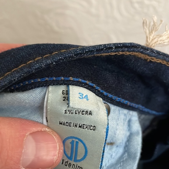 1 DENIM Women's Curvy Skinny Fit Lafayette Size 34 - Picture 12 of 13